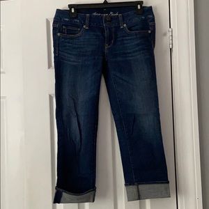 American Eagle Artist Crop Jeans Size 4